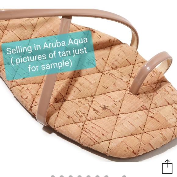 👣JESSICA SIMPSON 😻Aruba Aqua Reyna footwear Sandals - Picture 2 of 16